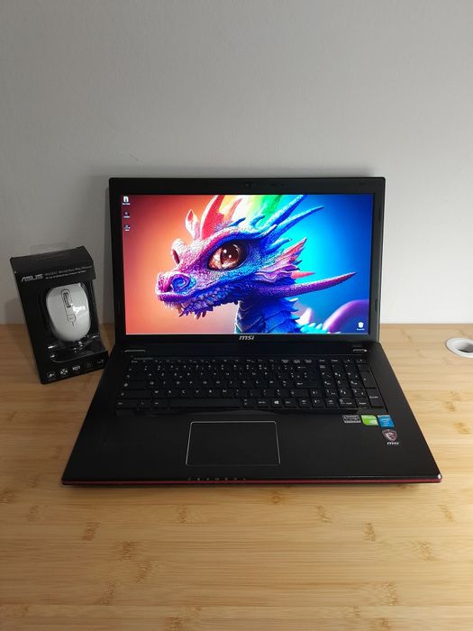 Gaming laptop MSI GE70 17.3 inchi FHD 2.4GHz Core i7 8GB Ram 250GB SSD