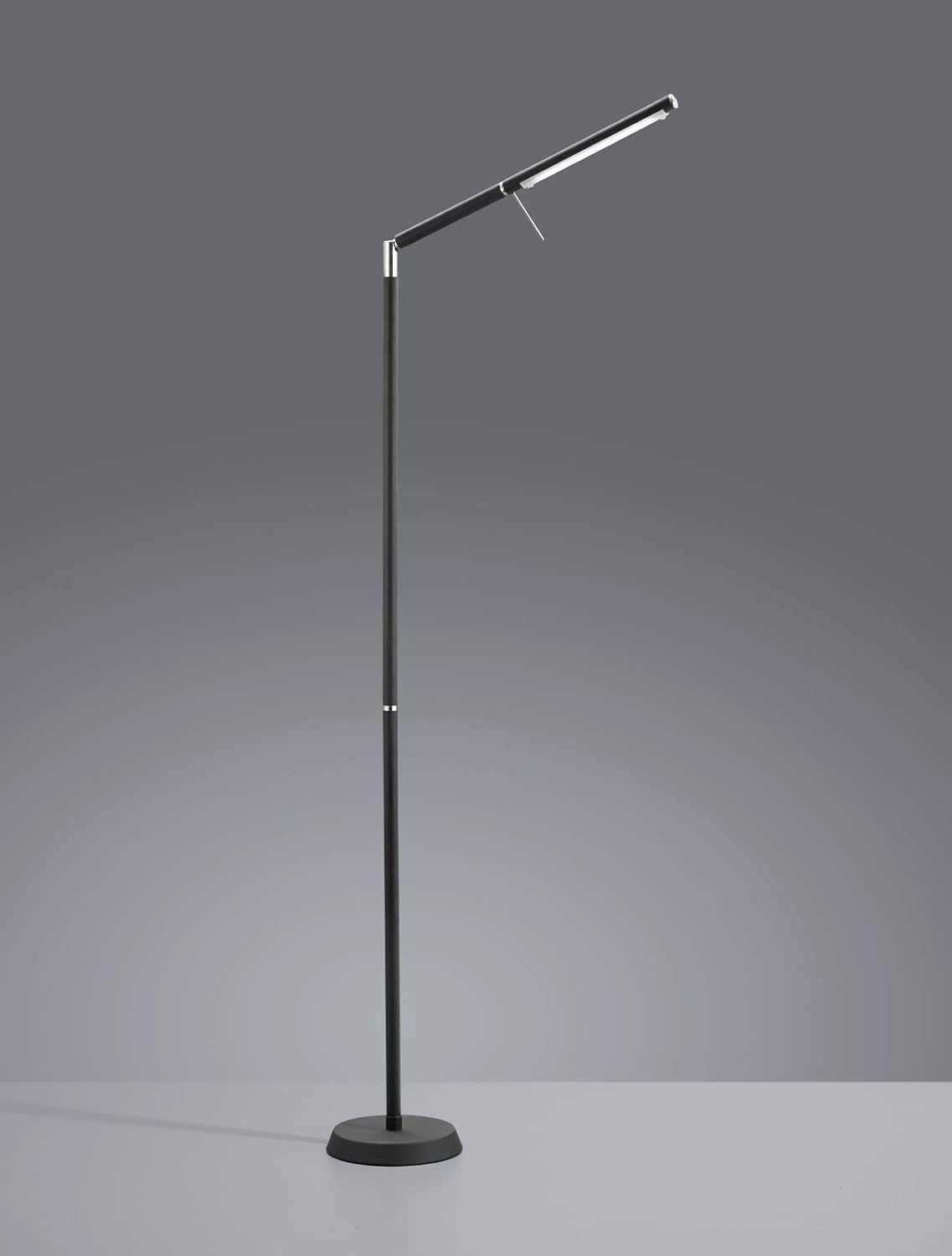 Lampă de podea LED Metal Negru Mat Dimmer LED 6 W TRIO 4204 90132