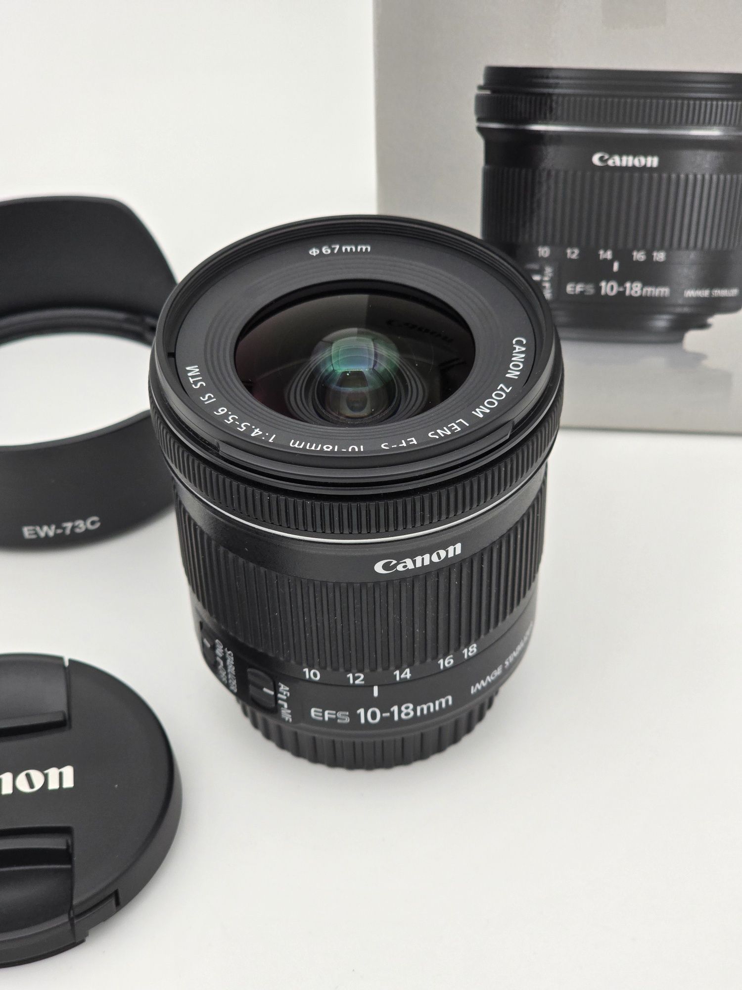 Canon 10-18 ширик f4.5-5.6 бленда в подарок