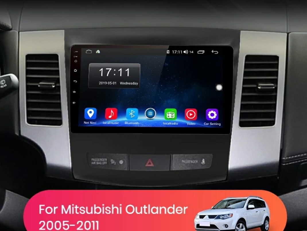 Мицубиши Аутлендър Андроид мултимедия Mitsubishi Outlander