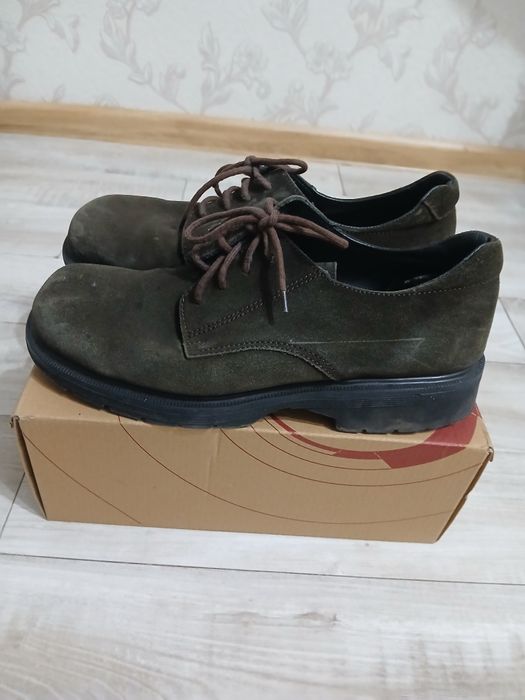 Туфли замша мужской