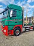 Mercedes MP3 transport lemn busteni forestier macara Epsilon