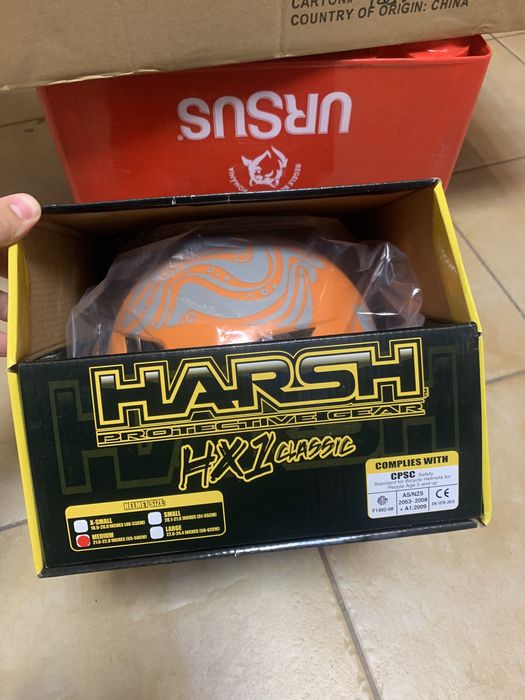 Casca protectie HARSH HX1 Clasaic Nou Sigilat