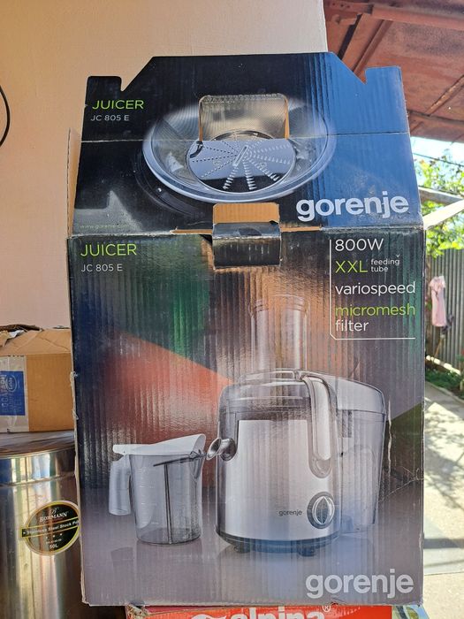 Vand storcator fructe legume nou Gorenje 800 W