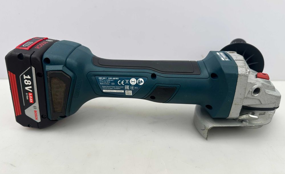 BOSCH GWS 18V-7 - Акумулаторен безчетков ъглошлайф 2x18V 5.0Ah