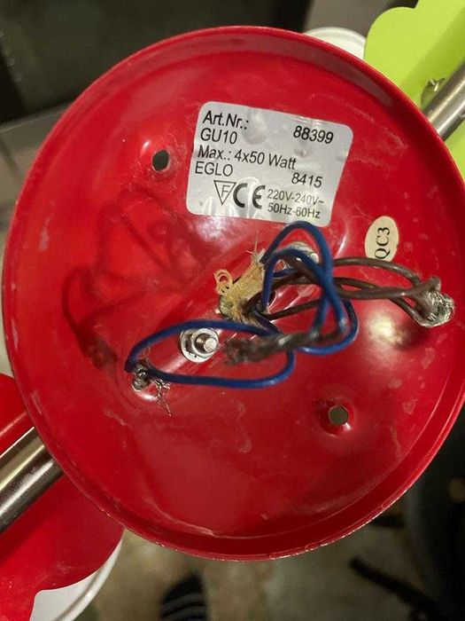 vand plafoniera camera copii + becuri