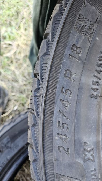 2бр гуми 245 45 18 дот 23 мишелин