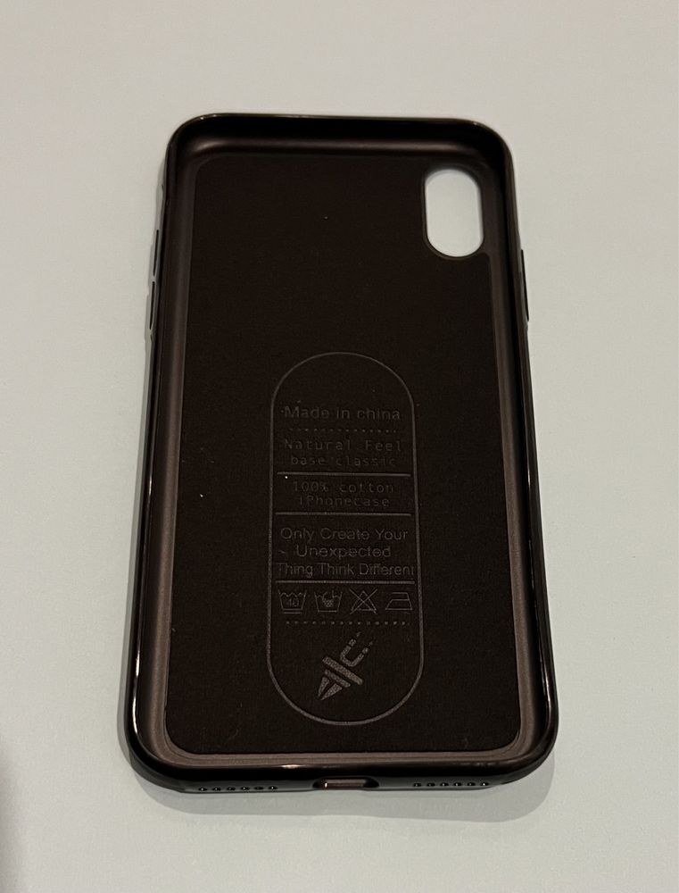 Husa Iphone X sau XS cu insertie metalica pentru magnet