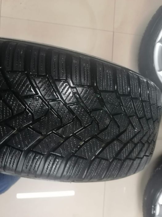 Jante bmw e 46 pe 17 plus cauciucuri de iarna