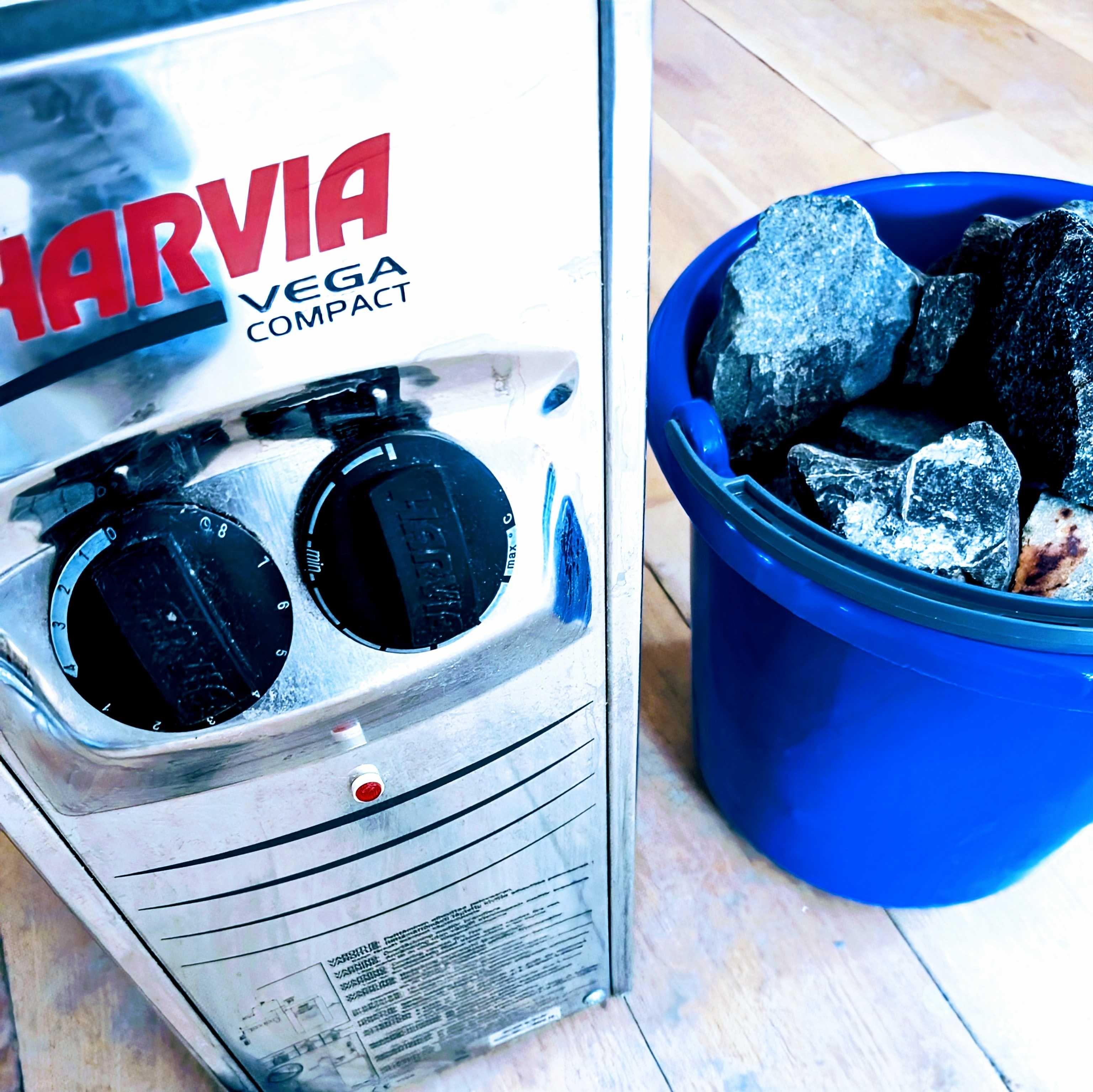 Soba sauna Harvia Vega Compact + rocă vulcanică ~10kg