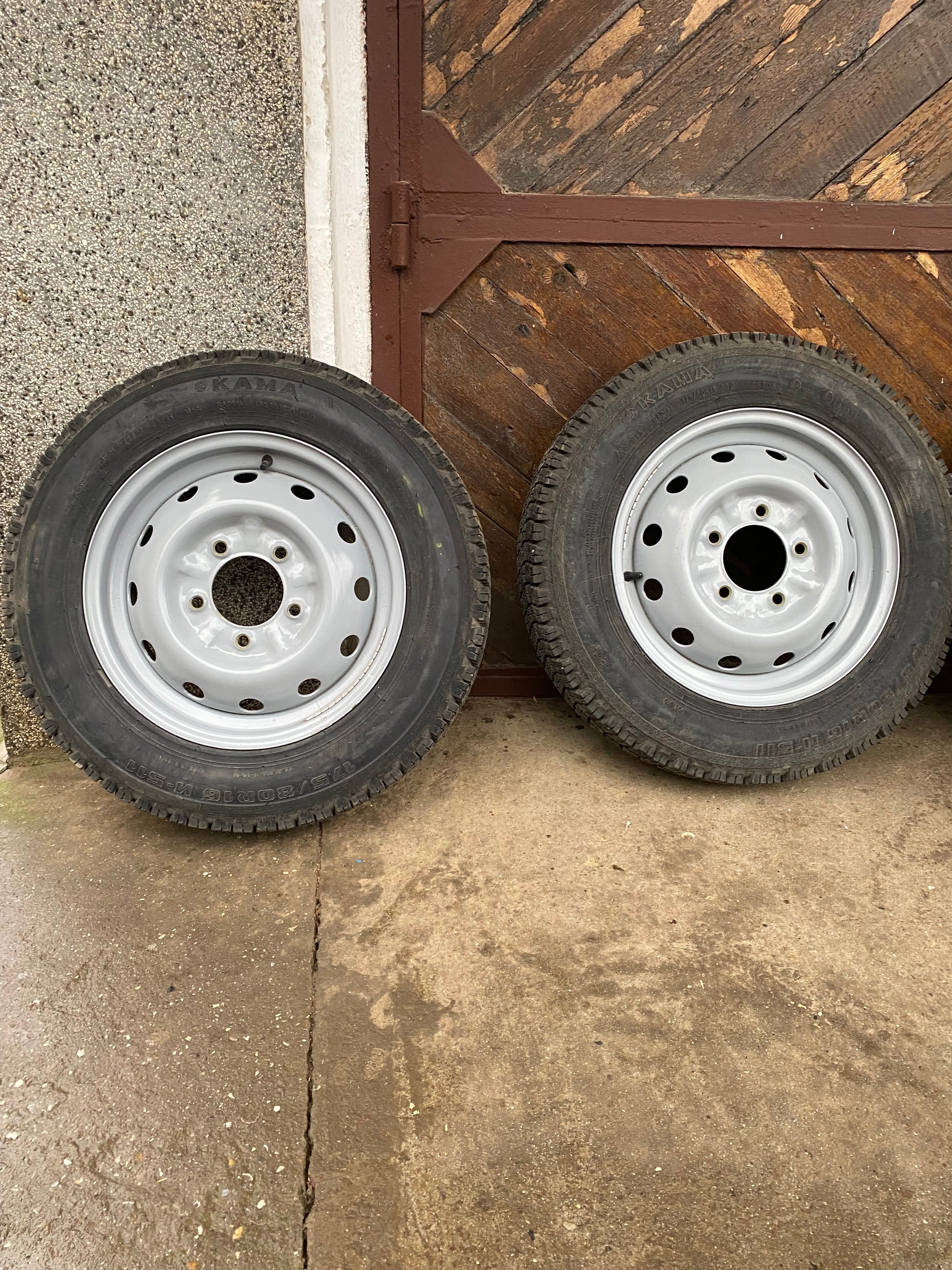 Гуми КАМА с джанти 175/80/16   4броя