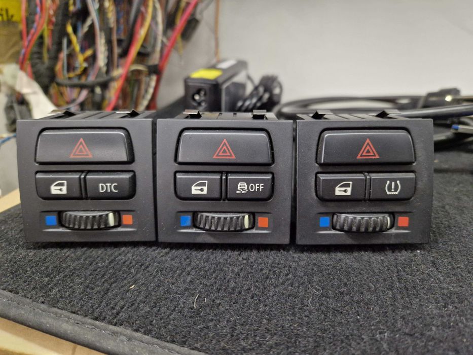 Бутон аварийни светлини и DTC, RPA BMW E90 E91 E92 E93