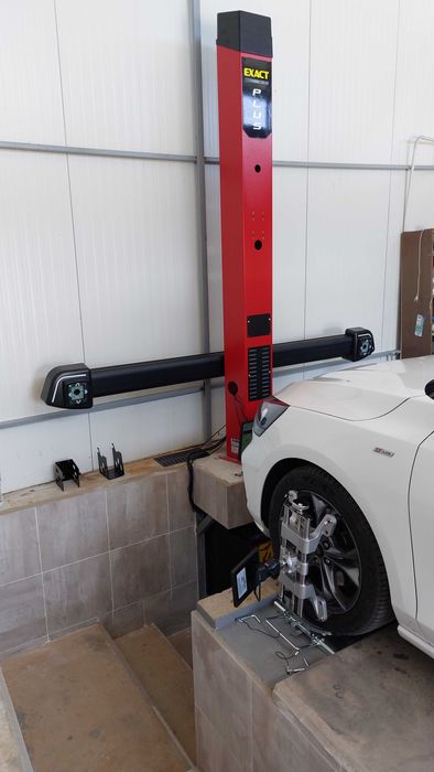 3D Стенд за "реглаж" на геометрия на леки автомобили от CORGHI