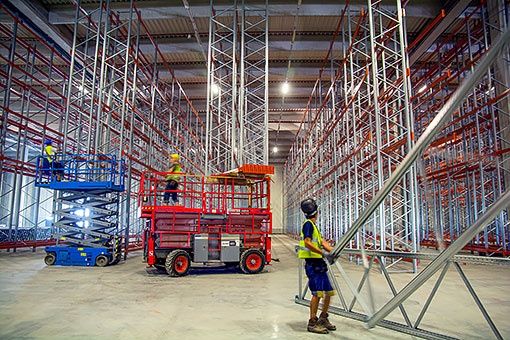 Rafturi pentru paleți industriale second-hand Germania