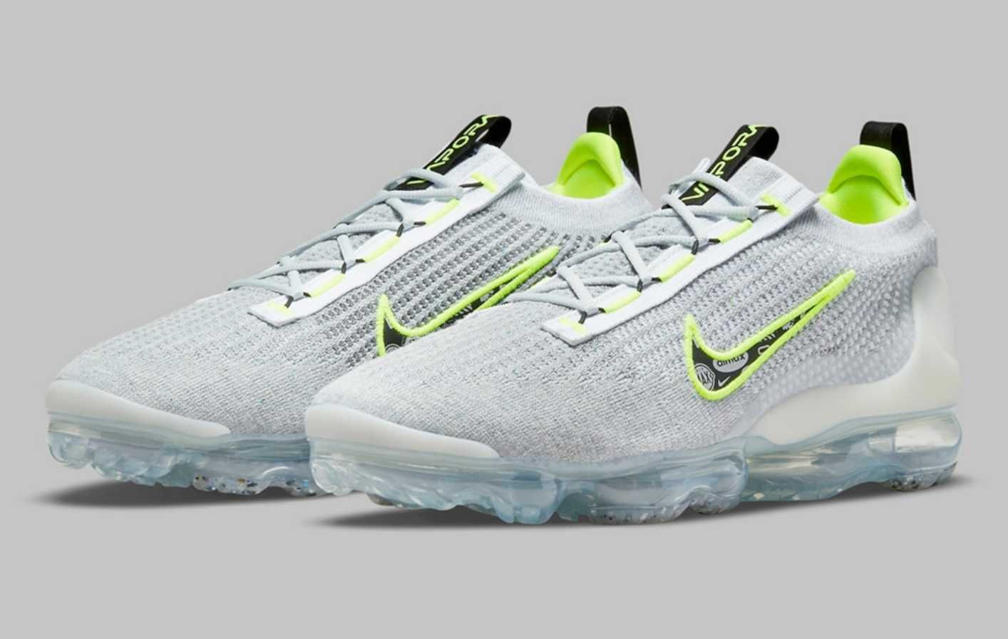 Нови Nike Air VaporMax Flyknit "Wolf Grey" / 42.5EU 27.5cm. Найк