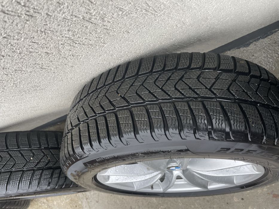 Jante BMW g20 G30 R17 + cauciucuri iarna 5 x 120