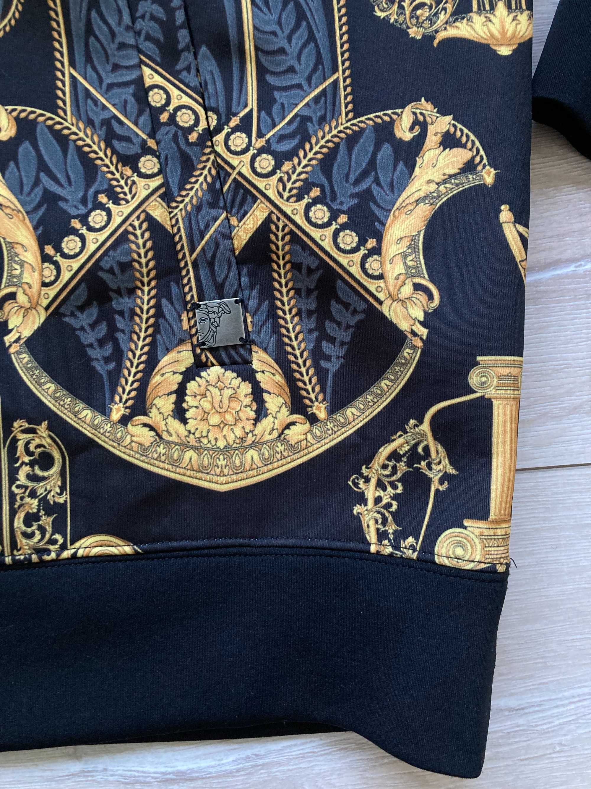 ОРИГИНАЛНО Versace Collection gold hoody суитчър суичър горнище М