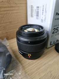 Обектив Panasonic Leica DG Summilux 25mm,f/1.4 за m4/3