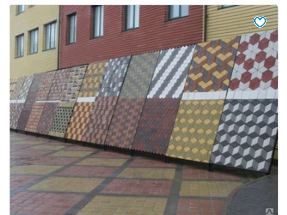 Стандарт блок брусчатка