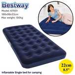 Bestway Надувной матрас одноместный (188×99×22). БЕСПЛАТНО  Доставка