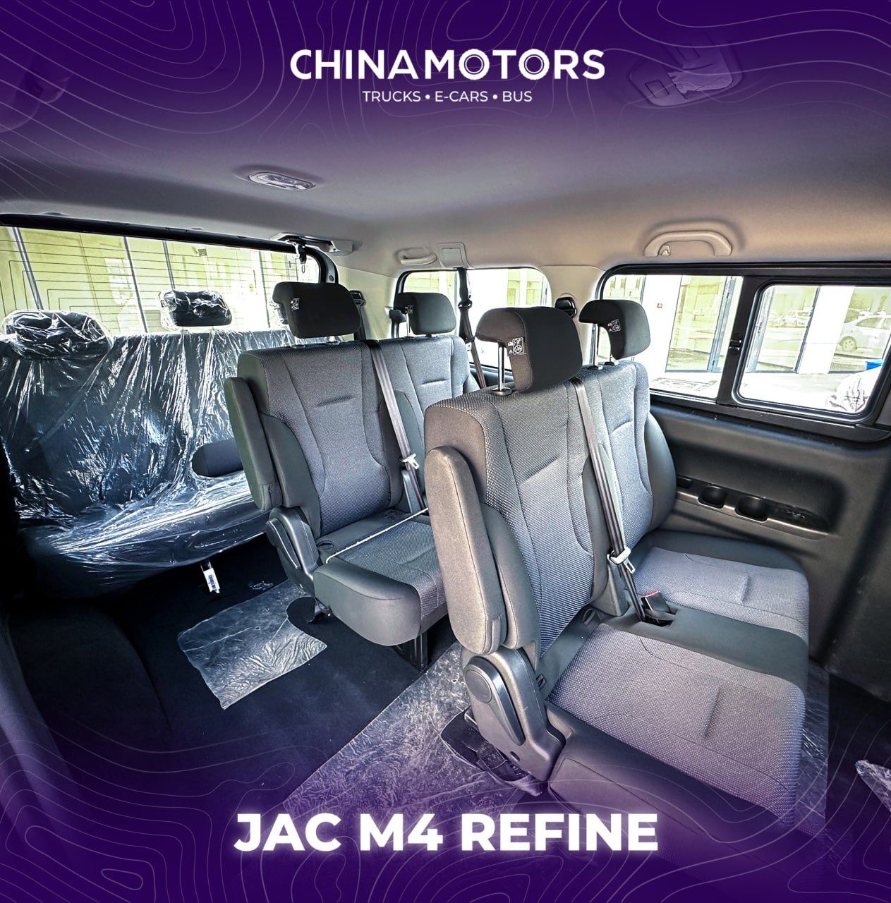 Jac M4 miniven shaxsiy biznes va oila uchun