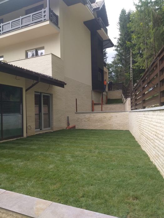 Gradini de vis cu plante și Gazon Rulou și sistem de irigare