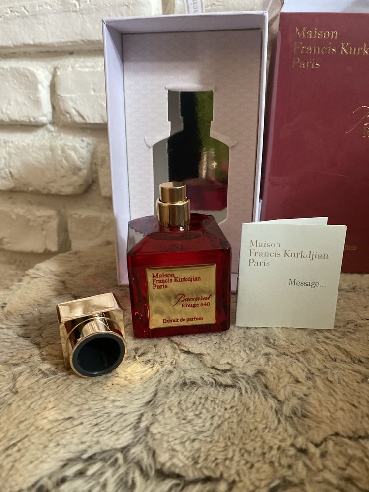 Maison Francis Kurkdjian Baccarat Rouge 540