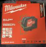 Nivela Laser verde 2 planuri Milwaukee L4 CLL-301C