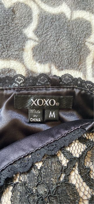 rochie neagra din dantela XOXO marimea M