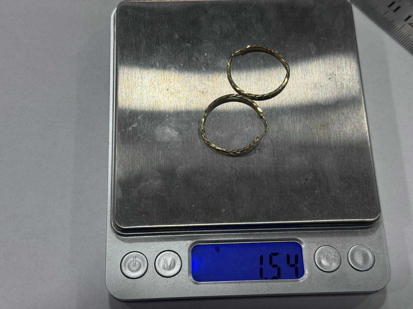 Златни Дамски Обеци / 585 / 1.54гр.