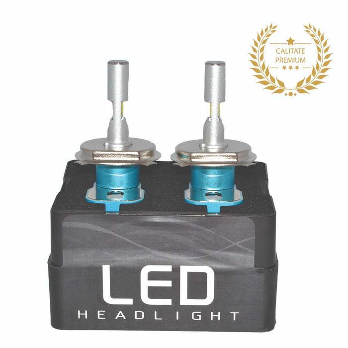 Instalatie LED Gotek H4 bi-fazic - fază scurtă/fază lungă - premium