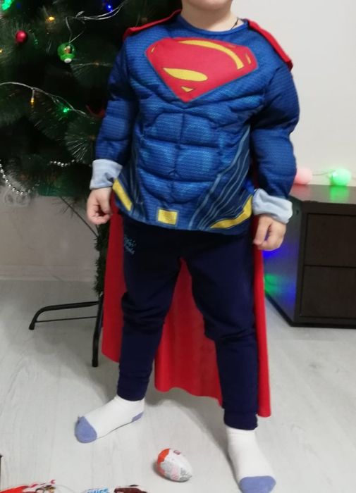 Костюм Супермена, карнавальный, новогодний