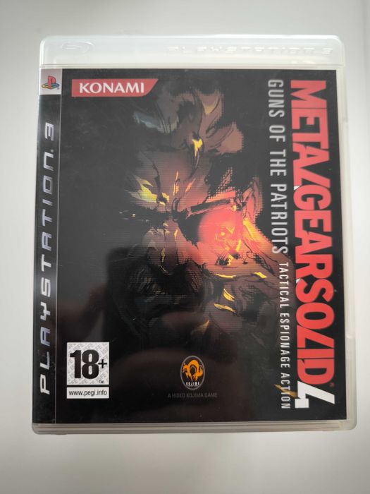 Metal Gear Solid 4 Guns of the Patriots PS3 Playstation 3 ПС3