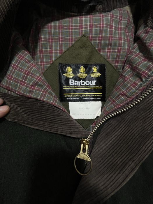 Barbour винтидж вълнена парка L-XL