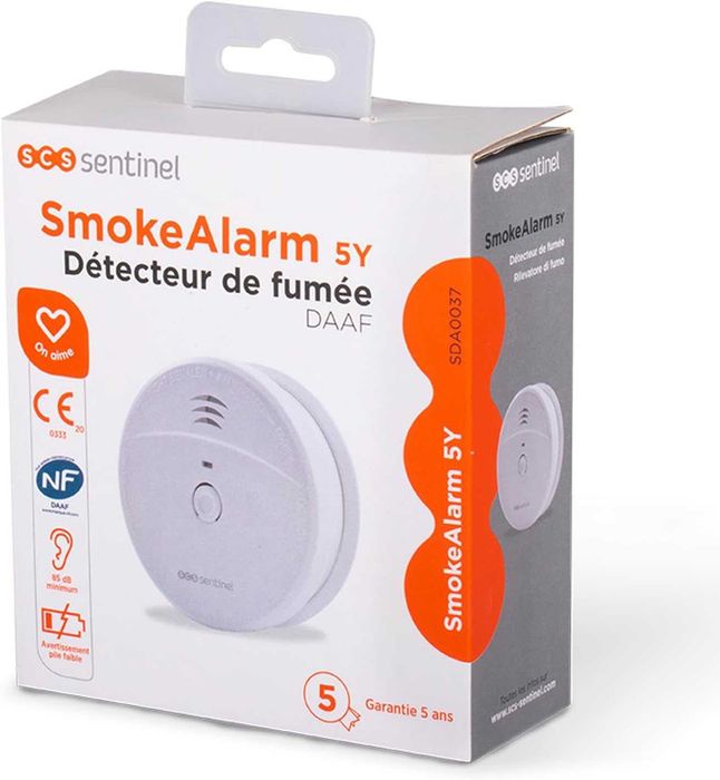 11 x Detector de fum autonom - Alarmă 85 dB minim SCS Sentinel