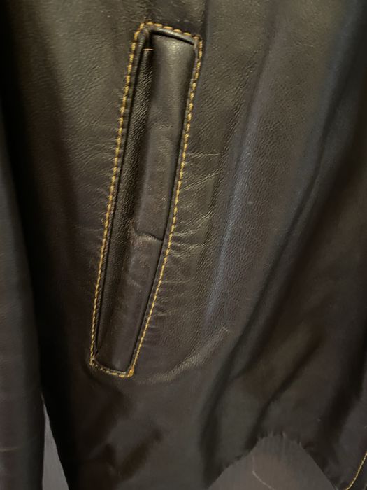 Мъжко кожено яке естествена кожа xxl