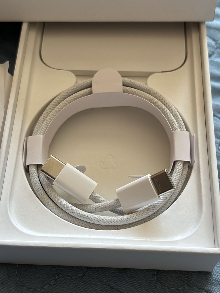 зарядка iphone 15 шнур type-c адаптер 20w айфон кабель тайпси