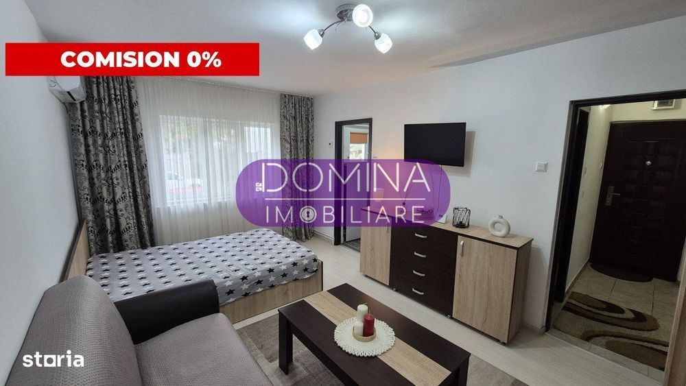Inchiriere garsoniera confort 1 - parter - zona Casei de Cultura