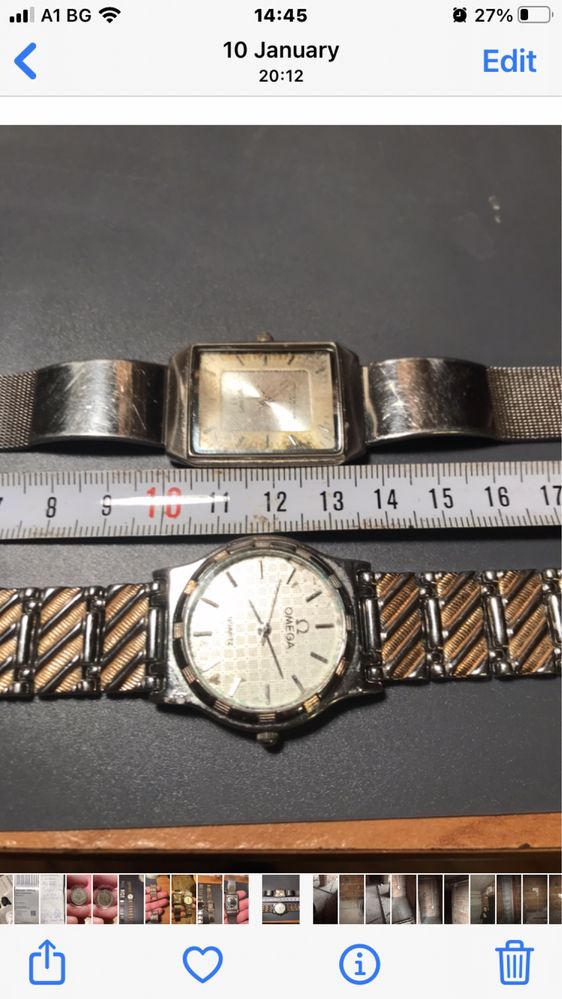 Омега Omega кварц 2 броя