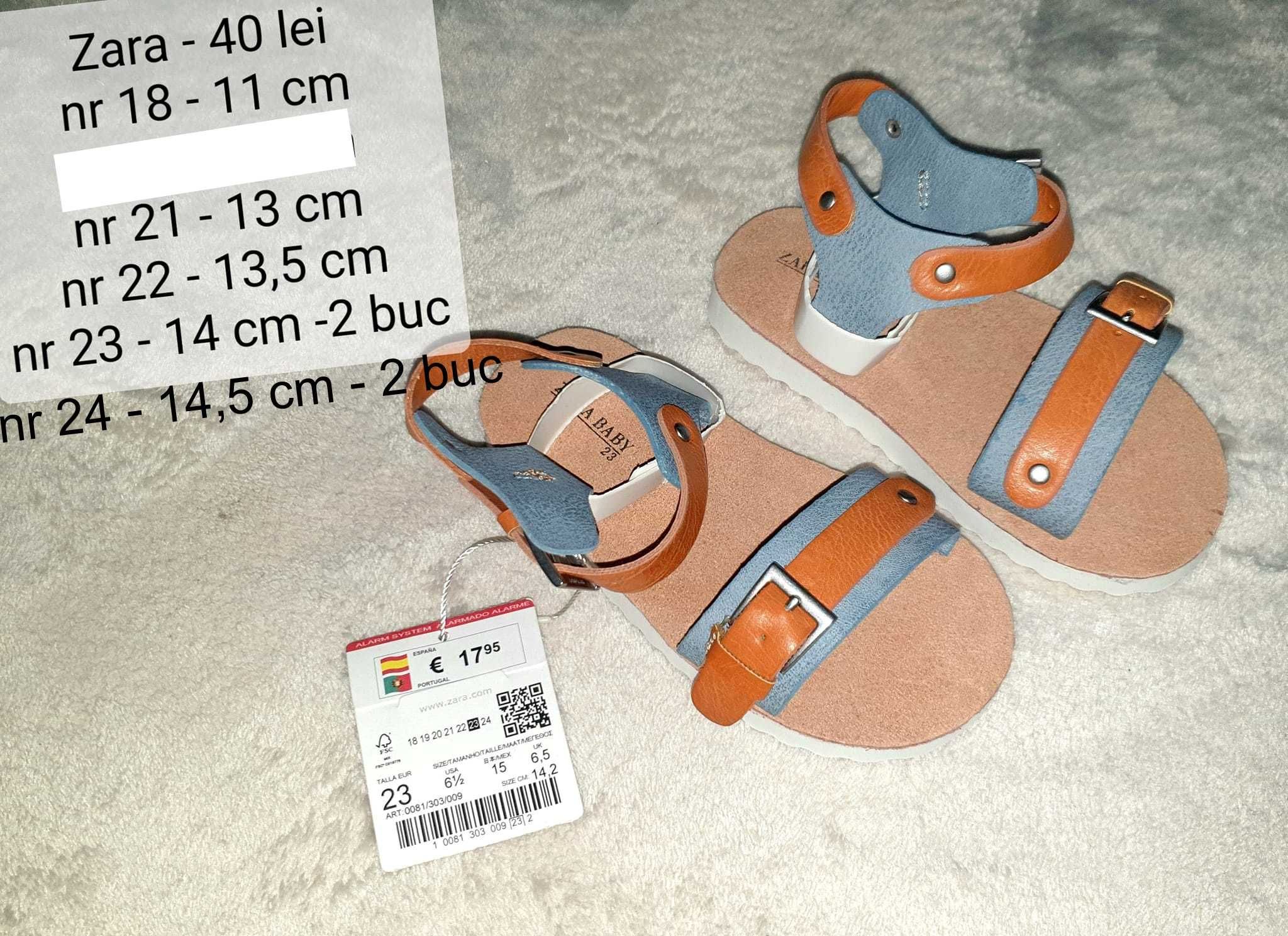 Sandale zara 18, 21, 22, 23, 24