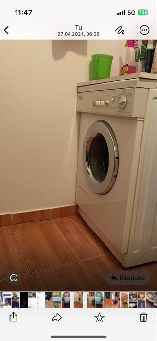 Masina de spalat miele !