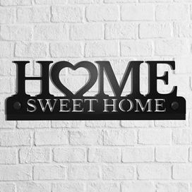 Закачалка с надпис Home Sweet Home (Дом сладък дом)