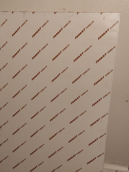 Остатки от акриловый лист, цвет белый