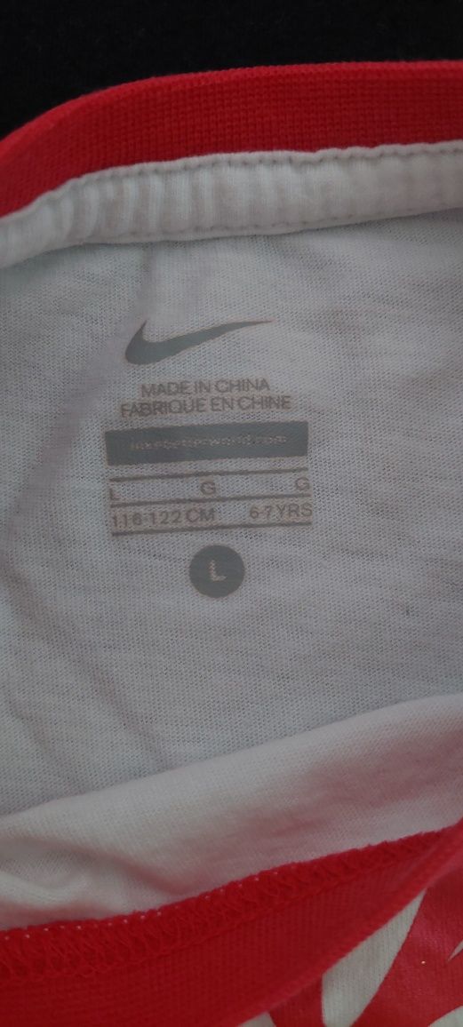 Nike, Adidas лот оригинални тениски и потник 6-7 г., 116-122 см