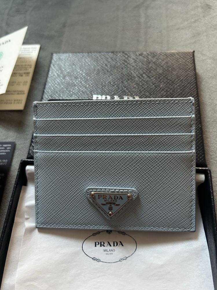 Prada Saffiano Leather card holder