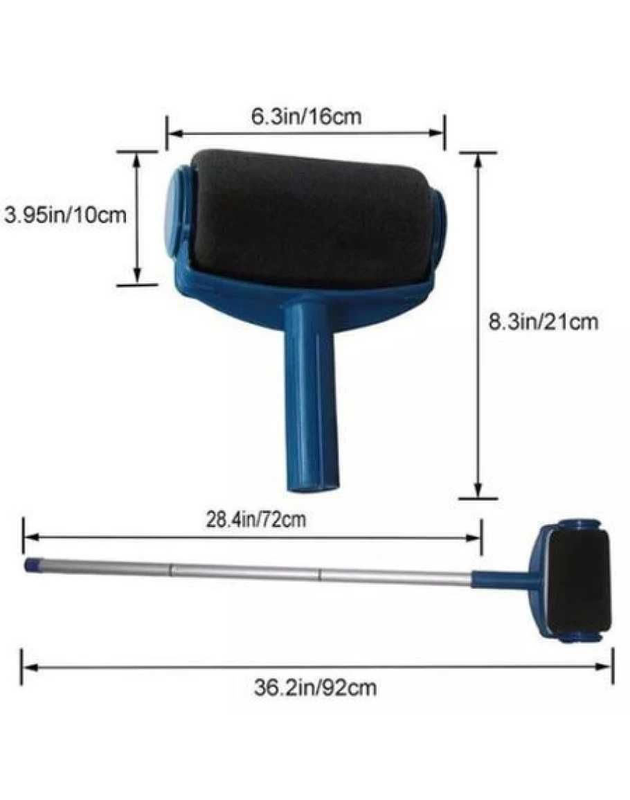 Голям Комплект Безкапкови валяци за боядисване Paint Roller