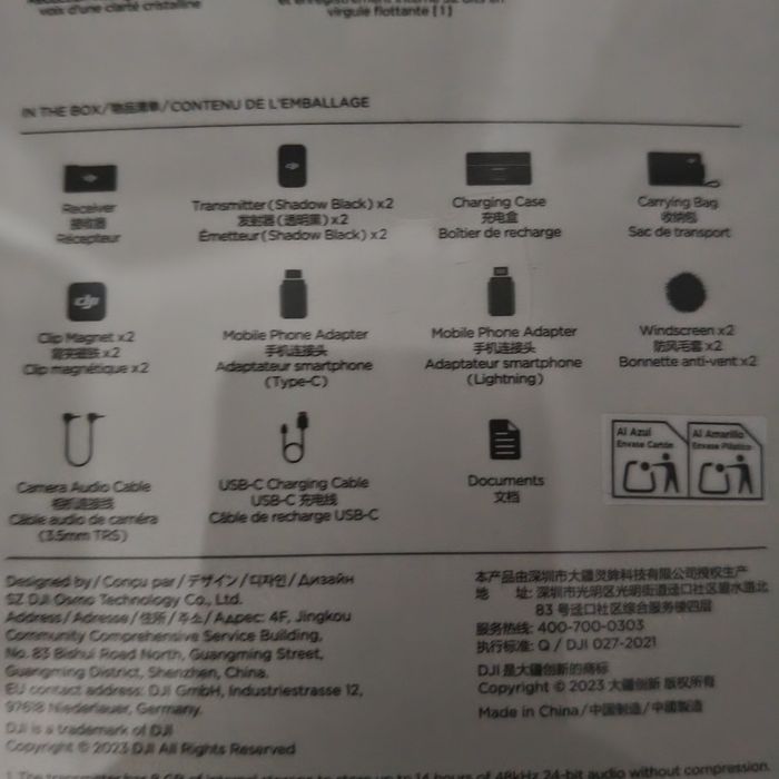 Microfoane DJI MIC 2 nou sigilat