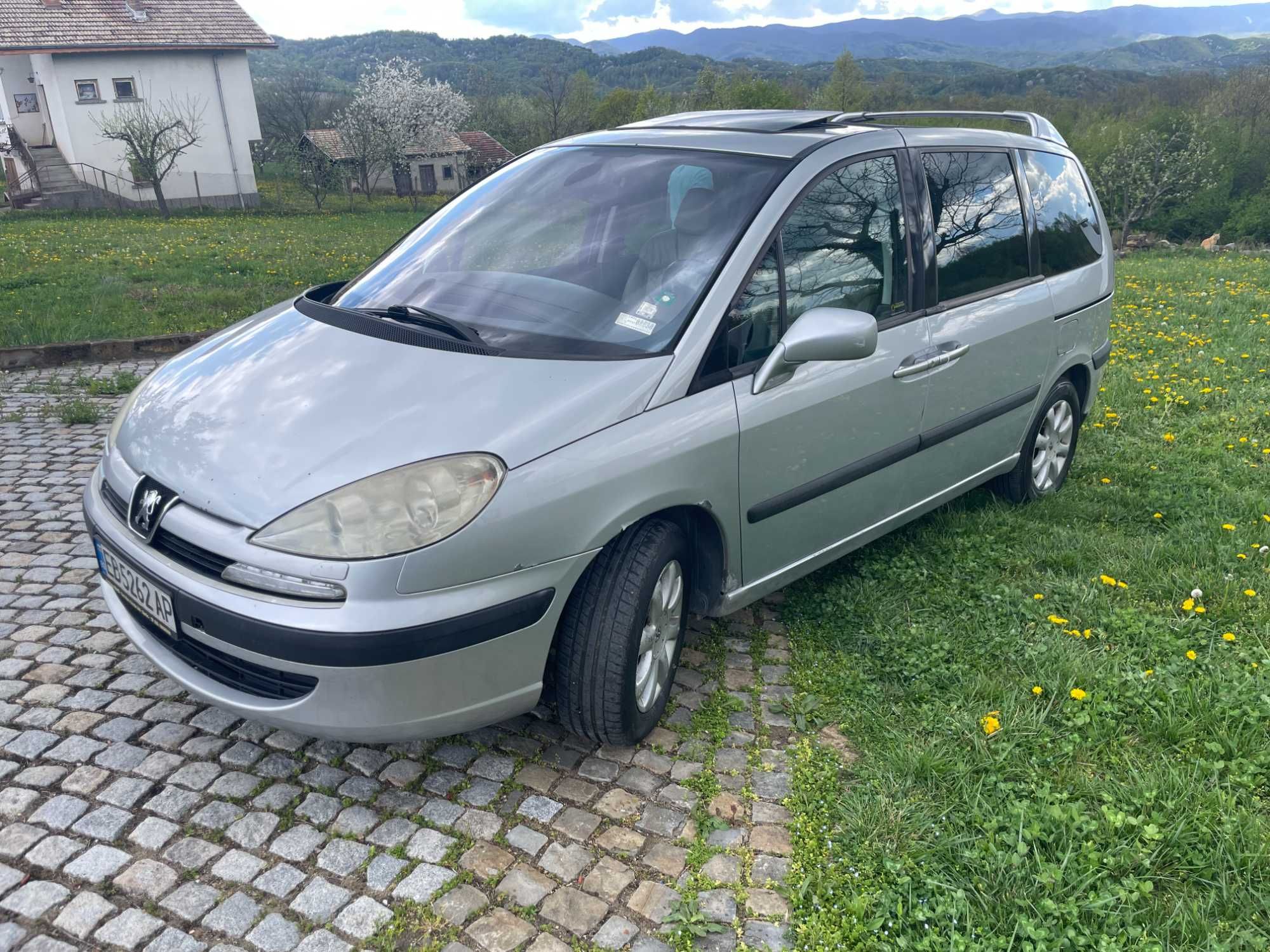 Продавам Peugeot 807 2.0i 16v Газ/Бензин