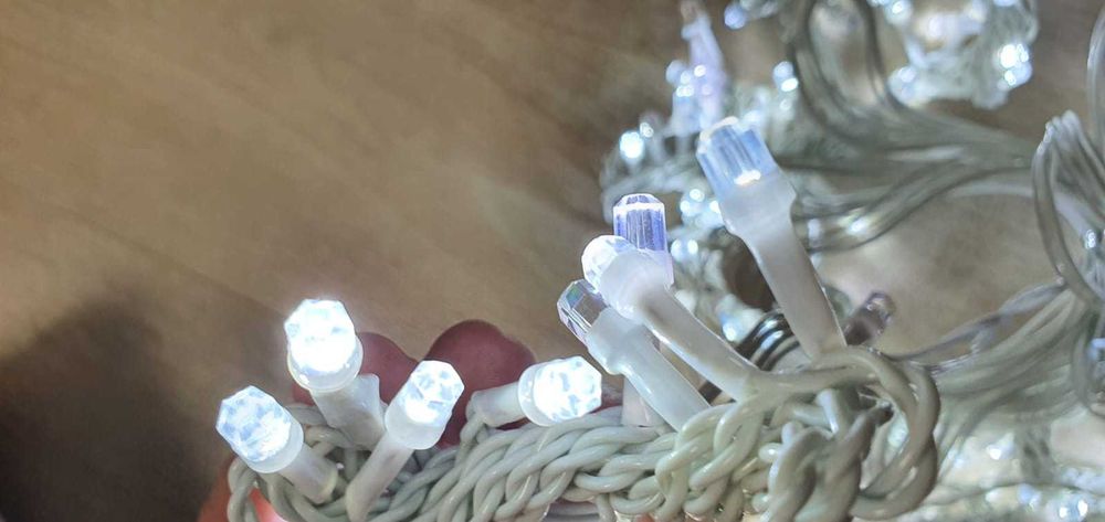 Instalatie perdea ploaie cu FLASH 3x1.5 m Premium alb rece, multicolor