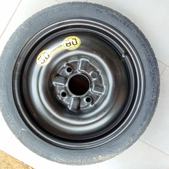 roata rezerva ingusta hankook 115 70 15 smart forfour mitsubishi colt